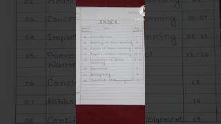 Global warming  || Project || Class XI ISC || Environmental Science #project