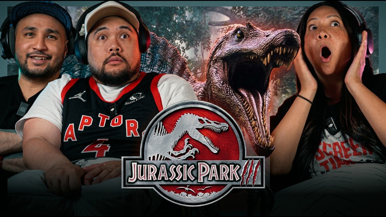Jurassic Park III Reaction | “Who Approved This Spinosaurus?!” (Gee, Phil & Erika)