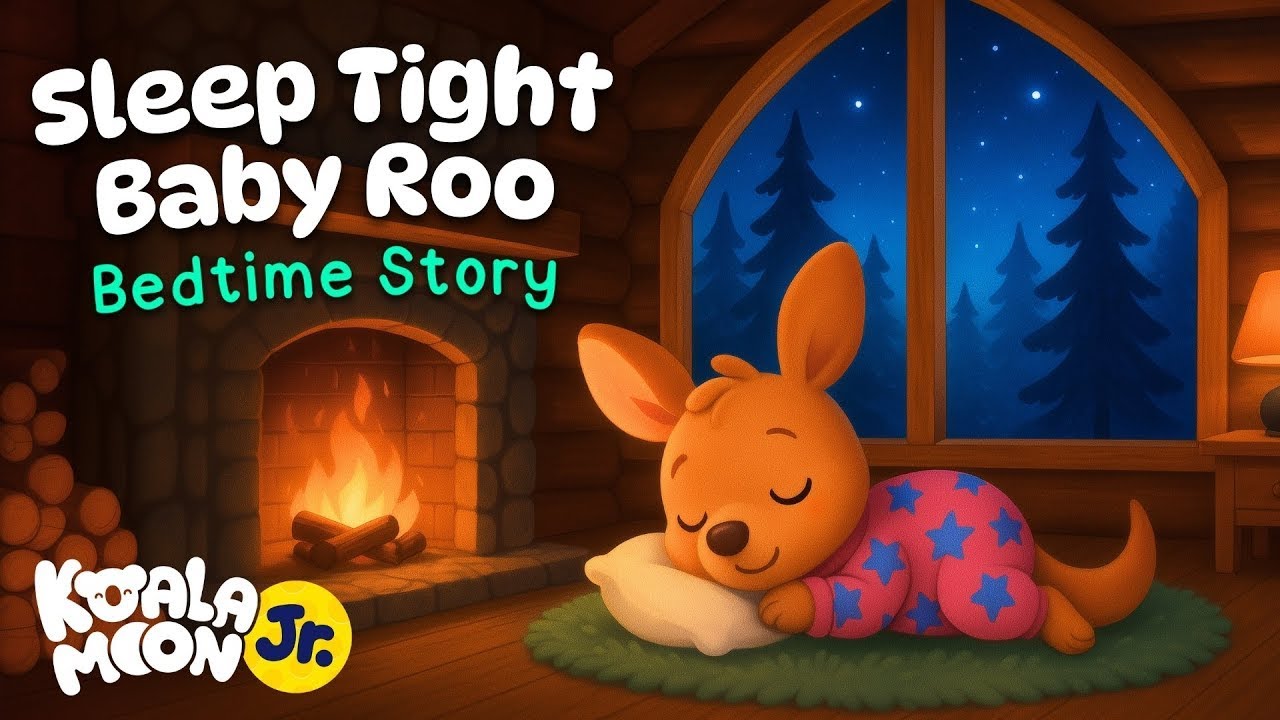 The SLEEPY Kangaroo 🦘💤 The Perfect Toddler Bedtime Stories with Relaxing Baby Sleep Music