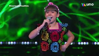 La Voz Kids Mexico 2022 - Cuartos de Final Ximena Renteria - Batalla 2022