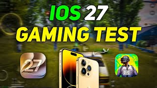 iOS 27 BGMI Test | Lag and All issues Fixed? | iOS 27 Gaming Test screenshot 1