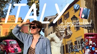 A FEW DAYS IN FLORENCE: bike tour, art galleries, carbs, coffee dates & Spring sun 🌞