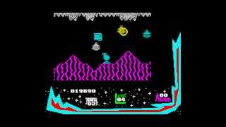 Galactic Gunners ZX Spectrum © 1987 Cybexlab