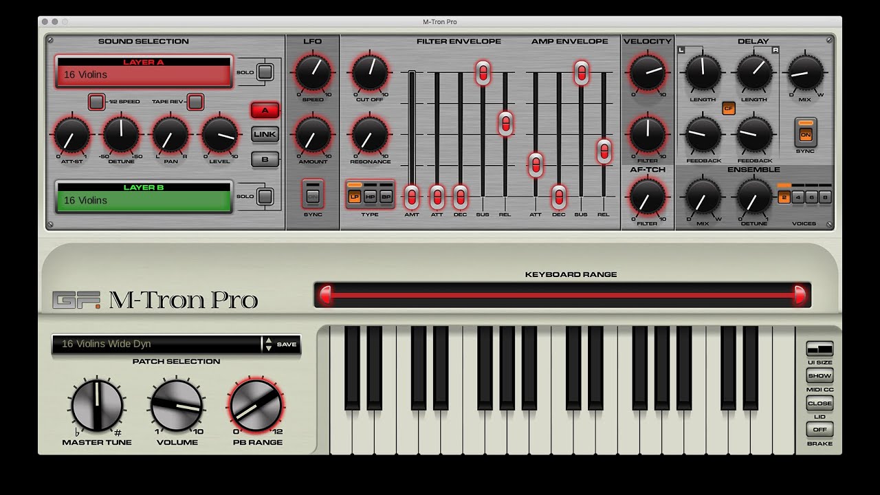 Mellotron VST. Flute vst