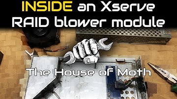 A peek inside - Xserve RAID blower module
