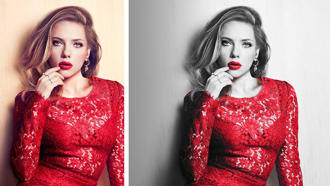 Photoshop Tutorial Color Splash Effect - H GraphicsPro