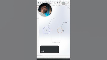 Min and Max distance of circles in SOLIDWORKS