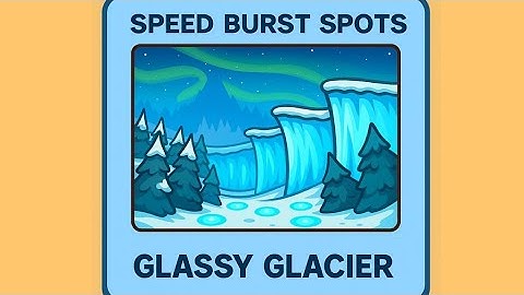 FUN RUN 3 - Confluence Clan // Glassy Glacier Speed Burst Spots