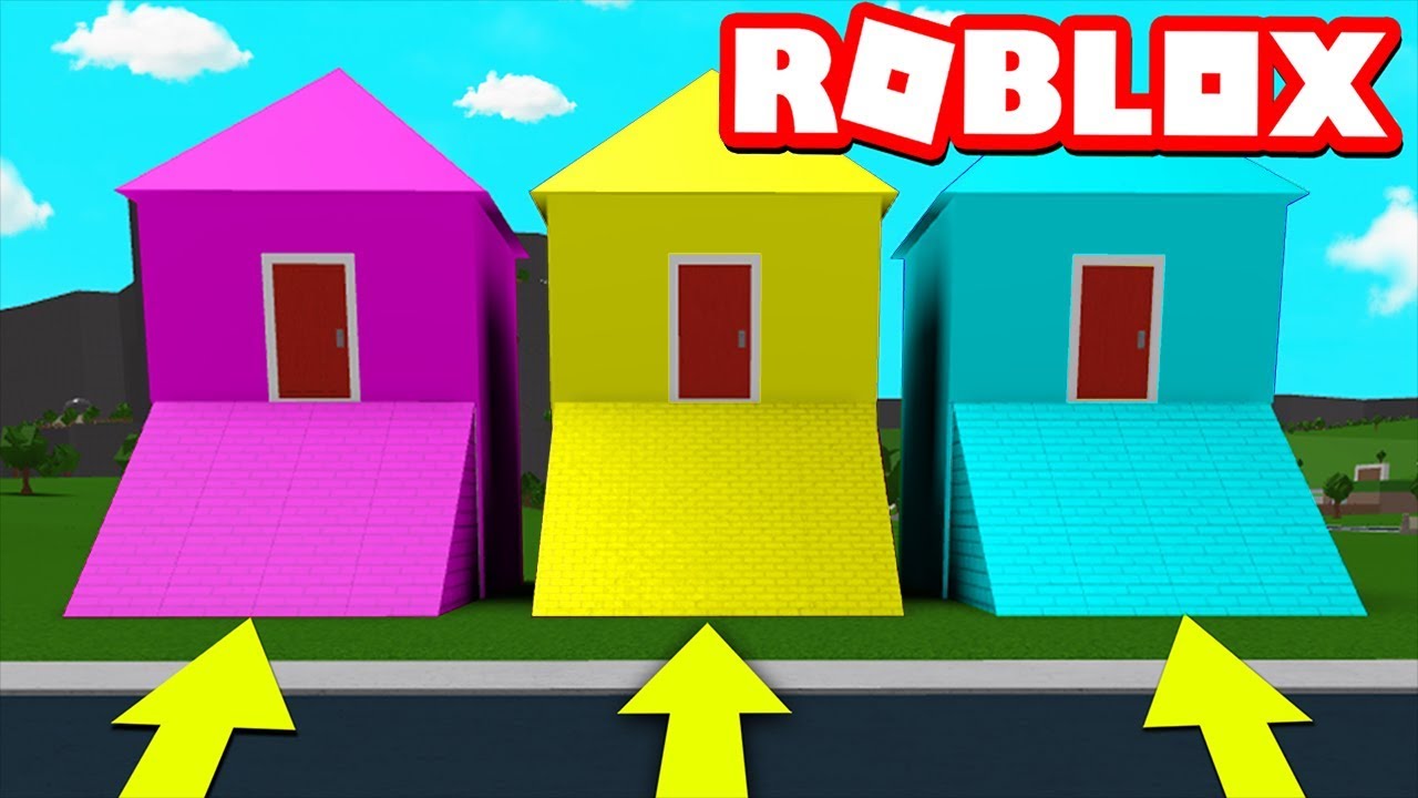 Choose The Right House And You Win 10 000 Robux Roblox Youtube - fluffyrabbitgames staying in house roblox shirt best