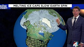 Earth’s rotation is slowing down due to melting ice, satellite measurements show