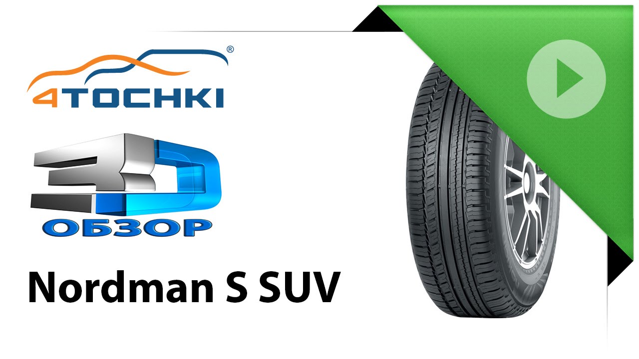 3D-Обзор шины Nokian Nordman S SUV