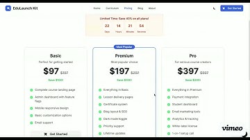 Build Your Online Course Website with Next.js & Tailwind – EduLaunch Kit Preview
