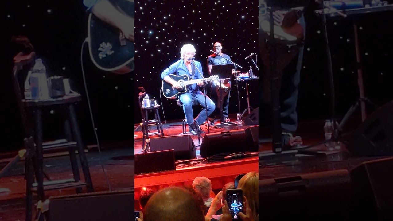Jon Bon Jovi - Question about movie about Bon Jovi - Acoustic set - Mediterranean  cruise 8/27/19