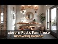 Mastering the art of modern rustic farmhouse interior design