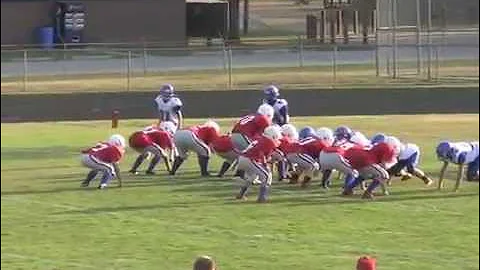 Ben Slaton Highlights QB 7th grade #10