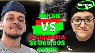 KBCINHA vs JOKER | FT100 | KOF 2002 | LUTANDO NO MÁXIMO COM TIME RAIZ $1.000,00$ 3°parte