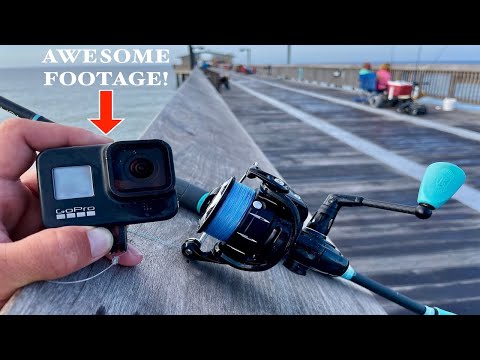 I TOSSED my Go Pro! Camera Under the Fishing Pier and THIS is What  Happened! 