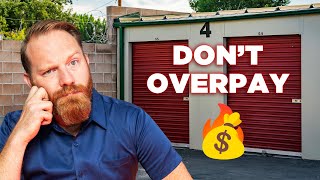 How to Value a Self Storage Facility - Don't Overpay!