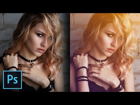 -Second Light Effect Filters in Photoshop!