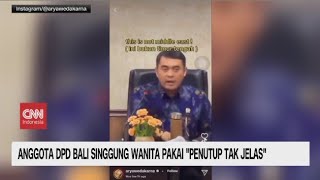 Anggota DPD Bali Singgung Wanita Pakai \