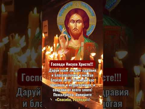 Господи Иисусе Христе!!! Даруй всем людям здравия и благополучия и многая благая лета!