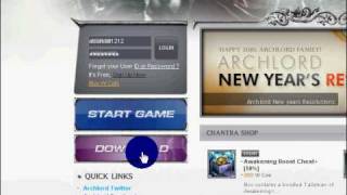 [Tutorial] How to download and join Archlord online (its easy)