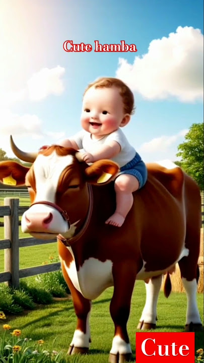 Cute hamba 🇧🇩cow cartoon #shorts #viwes #cows
