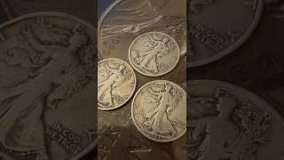 1943 P, D & S Walking Liberty Half Dollars 🔥 Full Mint Set Silver