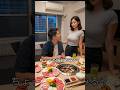 焼肉を食べすぎた新婚夫婦に起きたこと😳