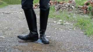 Riding Boots. trample caps