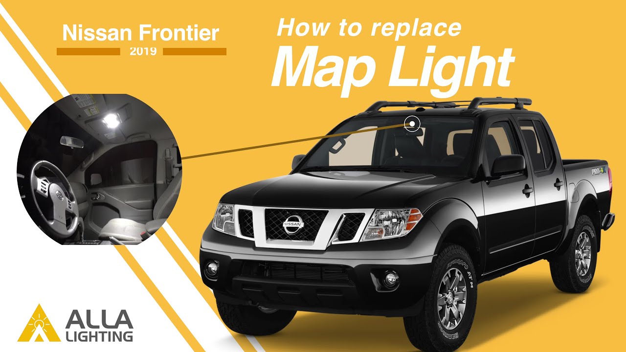 Change | Replace Nissan Frontier Map Light | Interior LED Bulb Install