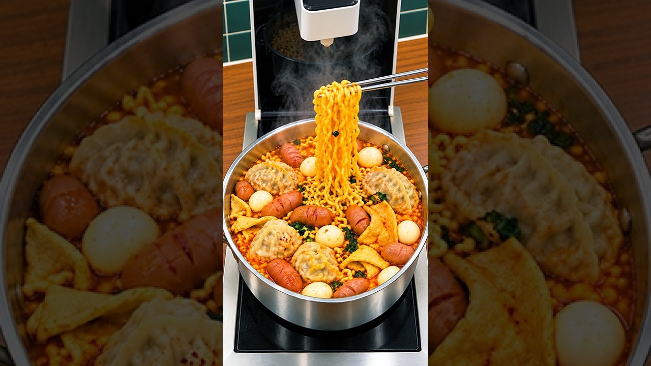이게 진짬뽕 이라고? 미쳤다는 말 절로 나오는 24시 풀토핑 무인라면 레시피 | Amazing Ramen Machine! Unmanned store in Korea