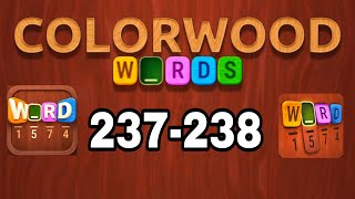 COLORWOOD WORDS Cryptogram level 237 238