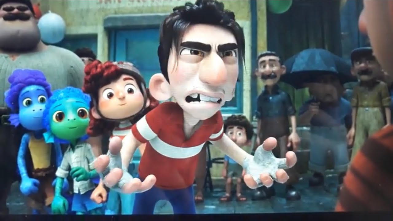 Pixar Villain Defeats Ercole Visconti (Luca) YouTube