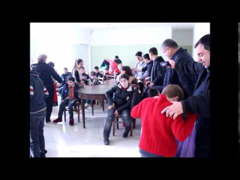 დალი ფოდიაშვილი საქველმოქმოდო აქცია ჭიათურის სკოლა ინტერნატი