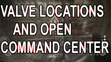Call of Duty WW2 Zombies- valve location and opening command center