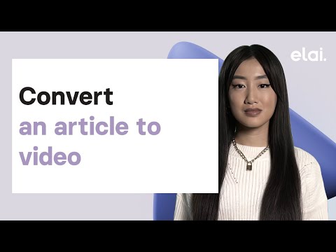Convert any Text into Video to increase your Organic Traffic by 5 Times