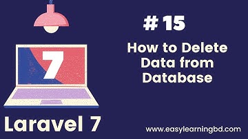 #15 Laravel 7 CRUD How to Delete Data from Database