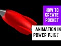 Rocket Launching Animation | PowerPoint Animation | PowerPoint Tutorial||Animated Rocket PowerPoint