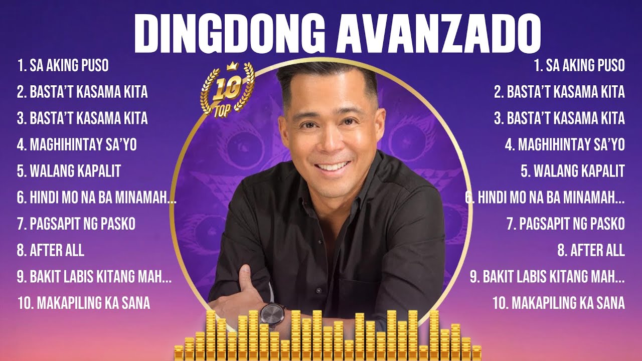 Dingdong Avanzado Greatest Hits OPM Songs Collection  Top Hits Music Playlist Ever