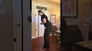 Standing Lateral Toe Taps