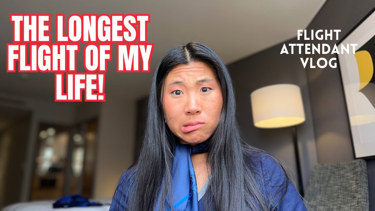САМЫЙ ДЛИННЫЙ ПОЛЕТ В МОЕЙ ЖИЗНИ // видеоблог бортпроводницы