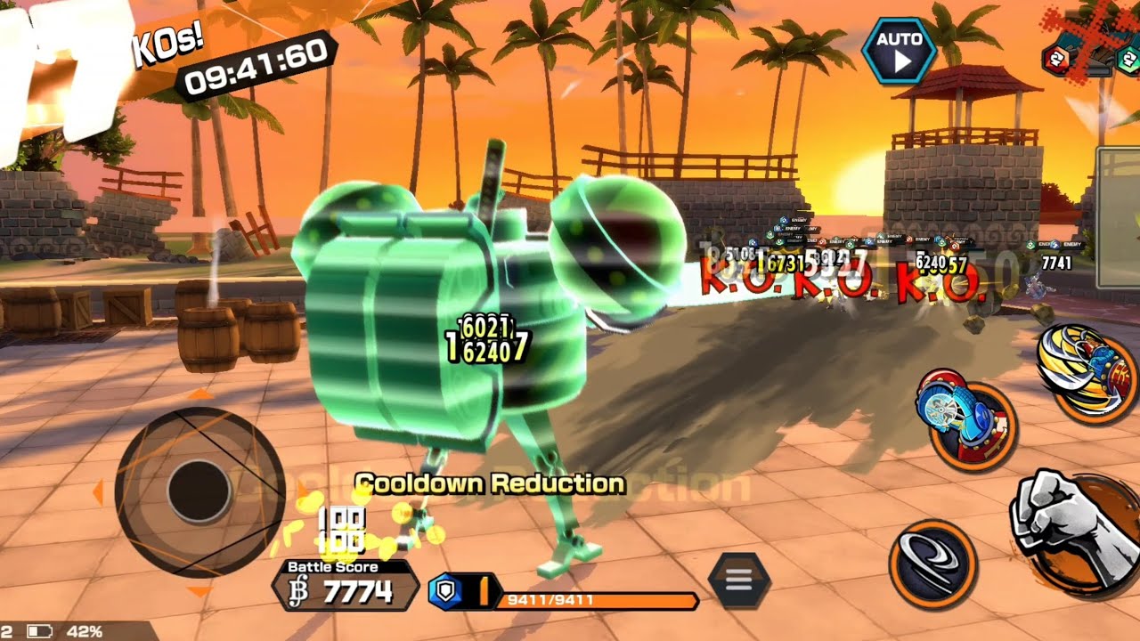 the craziest unit in survival-General Franky🤣-one piece bounty rush