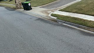 Rear loader on an ASL route
