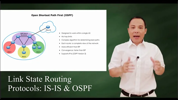 Link state routing protocols:   IS to IS and OSPF