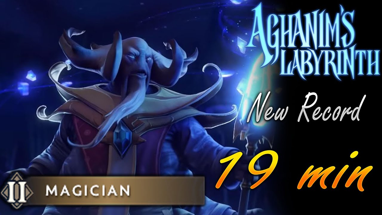 Aghanim Labyrinth Trial Best World Record 19 Min