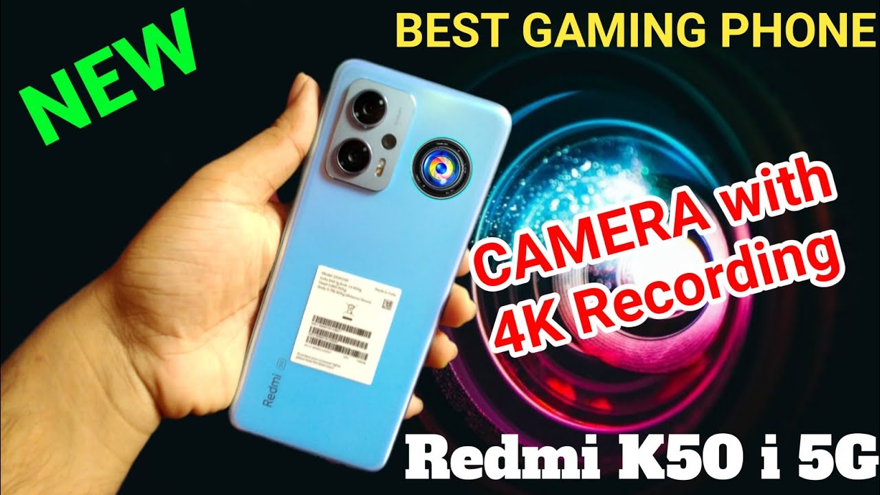 Redmi K50 i UNBOXING Best Gaming Camera phone in India Redmi K50i Full Review gsmarena 