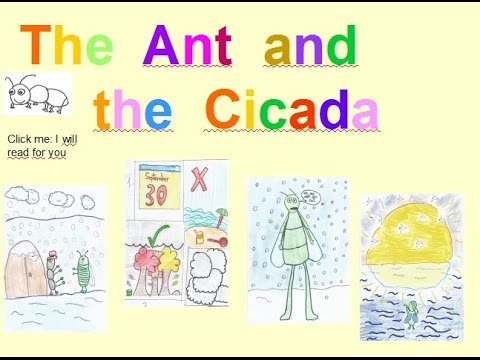 Storytelling Lingua Inglese Scuola Primaria The Ant And The Cicada Youtube