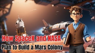 How SpaceX and NASA Plan to Build a Mars Colony. #WhatNowViral #spacex  #nasa  #marscolony