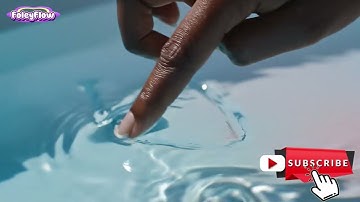 W — #Water #Swirl #ASMRWater #spinning in #slow #motion — #calm and #endless.